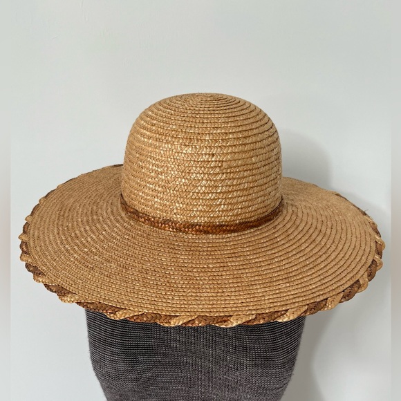 Scala Accessories - 👒 Scala Collection Tan Straw Sun Hat 👒